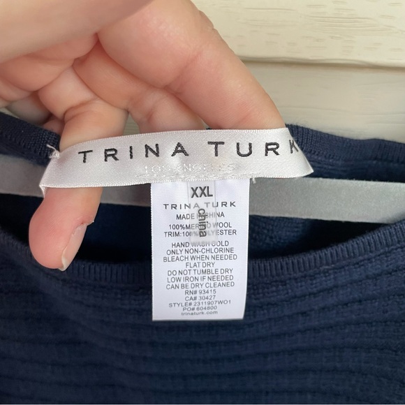 Trina Turk Chic Wrap 2 Sweater Size XXL - Picture 6 of 11